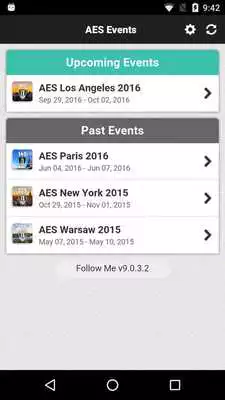 Play AES Events