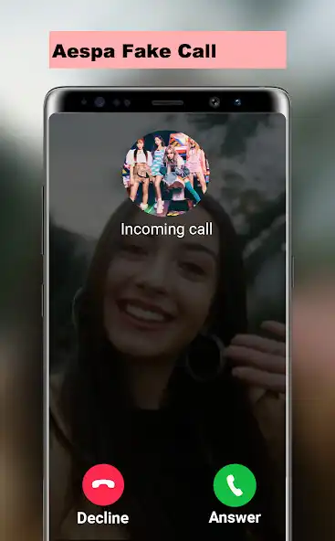 Play Aespa Fake Call  and enjoy Aespa Fake Call with UptoPlay