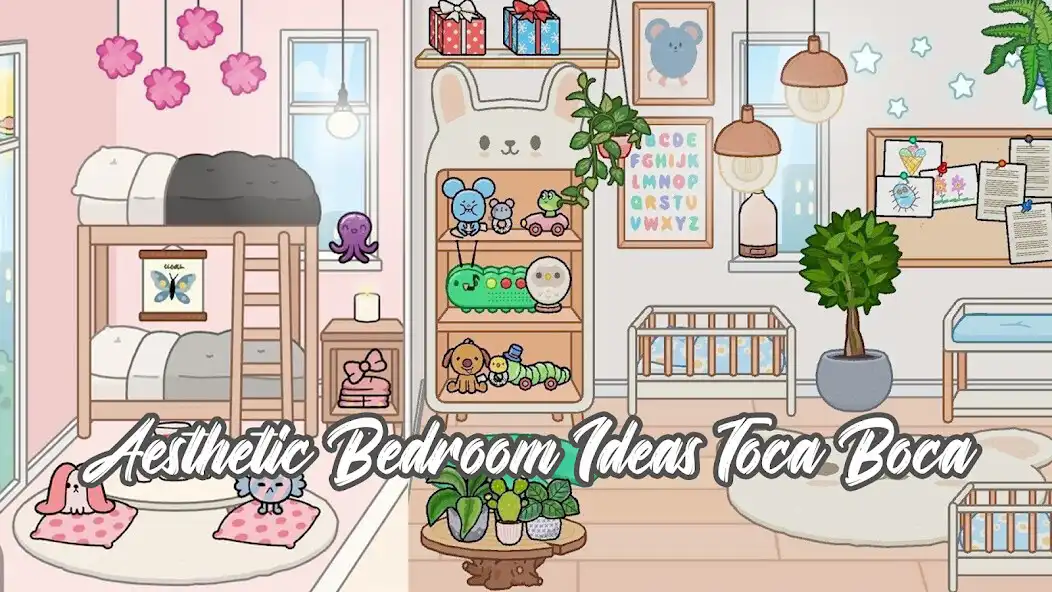 Play Aesthetic Baby Bedroom Toca as an online game Aesthetic Baby Bedroom Toca with UptoPlay