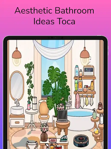 Play Aesthetic Bathroom Ideas Toca  and enjoy Aesthetic Bathroom Ideas Toca with UptoPlay