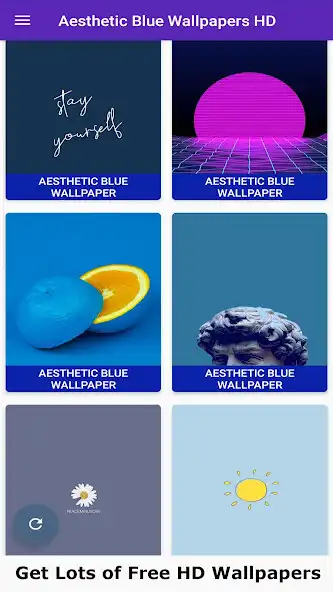 Play Aesthetic Blue Wallpaper 4K  and enjoy Aesthetic Blue Wallpaper 4K with UptoPlay
