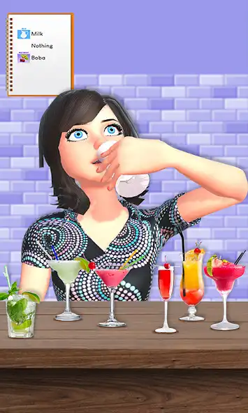Play Aesthetic Drinks! ASMR Mixing  and enjoy Aesthetic Drinks! ASMR Mixing with UptoPlay