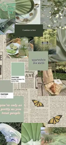Play Aesthetic green wallpapers as an online game Aesthetic green wallpapers with UptoPlay