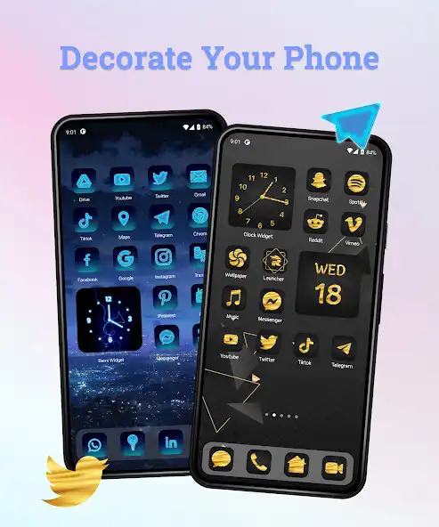 Play Aesthetic Icon Changer: Theme as an online game Aesthetic Icon Changer: Theme with UptoPlay