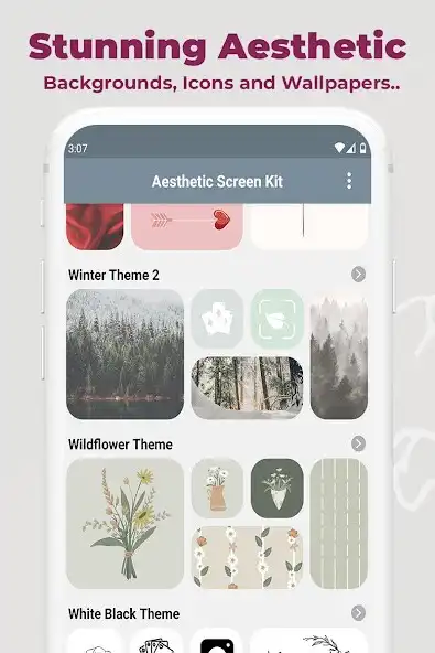 Play Aesthetic Icons Widgets Themes  and enjoy Aesthetic Icons Widgets Themes with UptoPlay