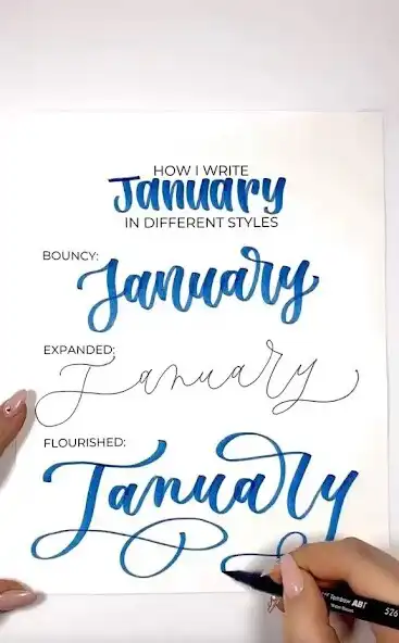 Play Aesthetic Lettering Tutorial as an online game Aesthetic Lettering Tutorial with UptoPlay