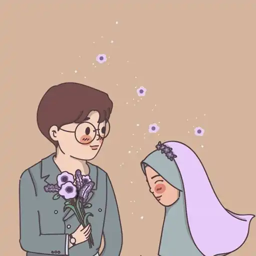 Play Aesthetic Muslim Couple Wallpaper 4K APK