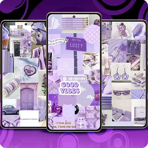 Play Aesthetic Purple Wallpaper APK
