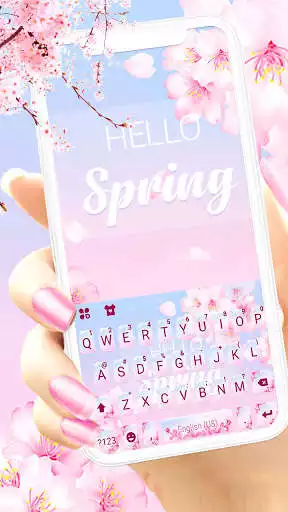Play Aesthetic Spring Keyboard Background  and enjoy Aesthetic Spring Keyboard Background with UptoPlay
