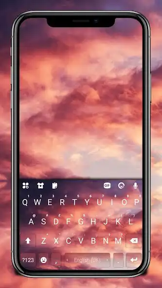 Play Aesthetic Sunset Sky Keyboard Background  and enjoy Aesthetic Sunset Sky Keyboard Background with UptoPlay