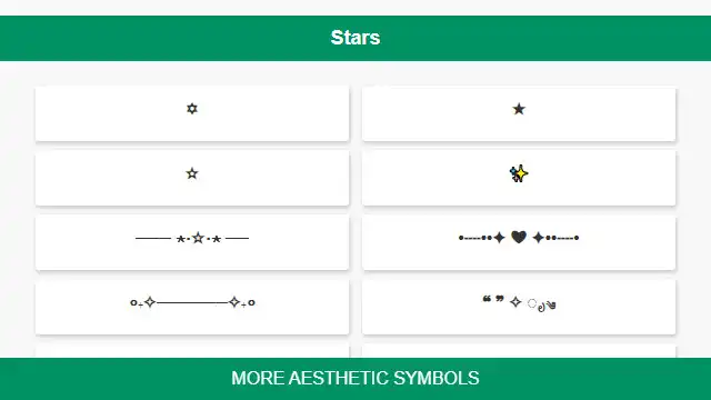 Play Aesthetic Symbols as an online game Aesthetic Symbols with UptoPlay
