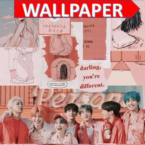 Play Aesthetic Wallpaper BTS APK