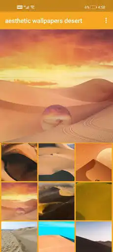 Play aesthetic wallpapers desert  and enjoy aesthetic wallpapers desert with UptoPlay