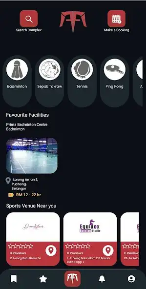 Play AFA Sports: Court Booking as an online game AFA Sports: Court Booking with UptoPlay