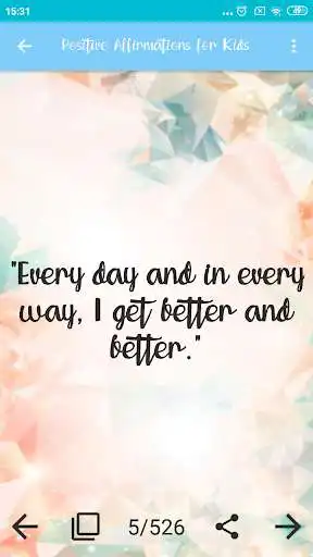 Play Affirmations For Kids  and enjoy Affirmations For Kids with UptoPlay