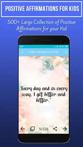 Play Affirmations For Kids as an online game Affirmations For Kids with UptoPlay