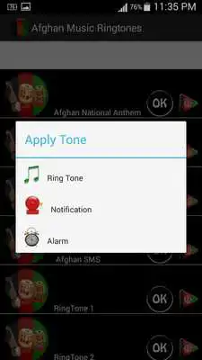 Play Afghan Music Ringtones