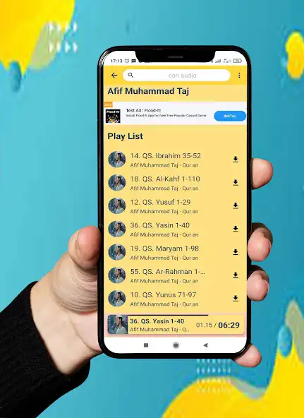 Play Afif Muhammad Taj - Qur an  and enjoy Afif Muhammad Taj - Qur an with UptoPlay