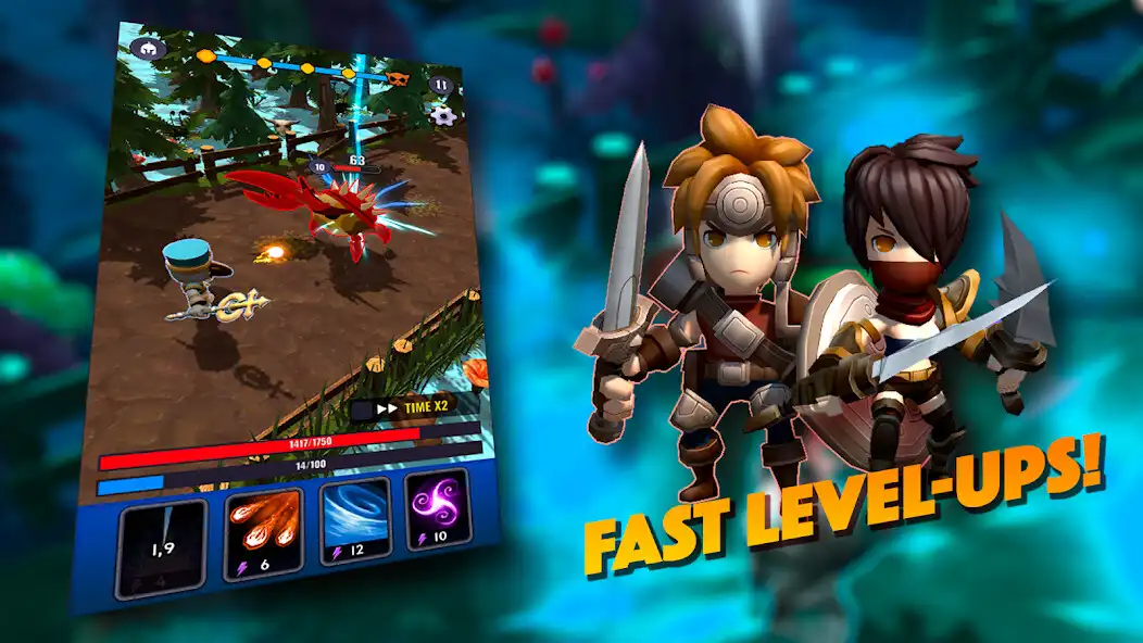 Play AFK Heroes: Idle RPG Games as an online game AFK Heroes: Idle RPG Games with UptoPlay
