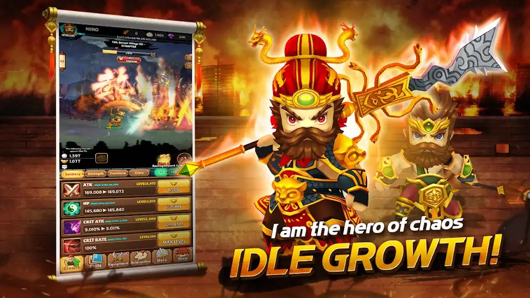 Play AFK Three Kingdoms : idle RPG  and enjoy AFK Three Kingdoms : idle RPG with UptoPlay