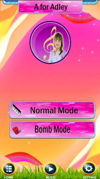 Play A for Adley Piano Tap Tiles as an online game A for Adley Piano Tap Tiles with UptoPlay