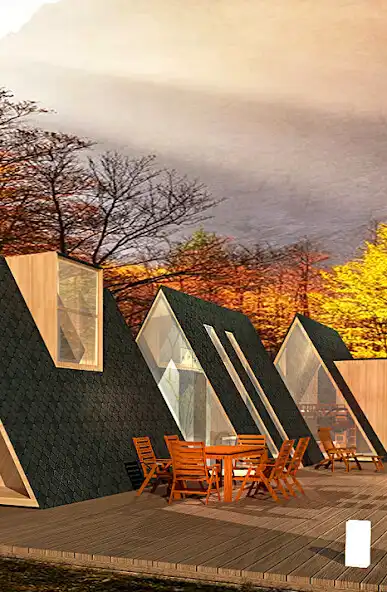 Play A-Frame Cabin as an online game A-Frame Cabin with UptoPlay
