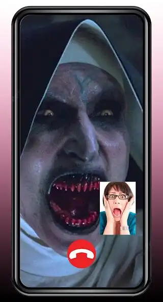 Play A Freira Video Call Prank as an online game A Freira Video Call Prank with UptoPlay