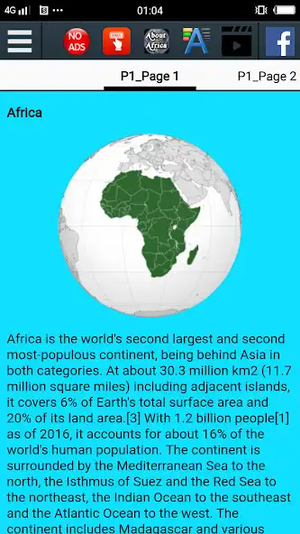 Play Africa Encyclopedia as an online game Africa Encyclopedia with UptoPlay