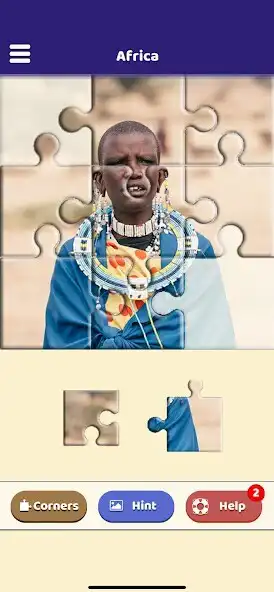Play Africa Love Puzzle  and enjoy Africa Love Puzzle with UptoPlay