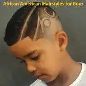 Free play online African American Hairstyles for Boys APK