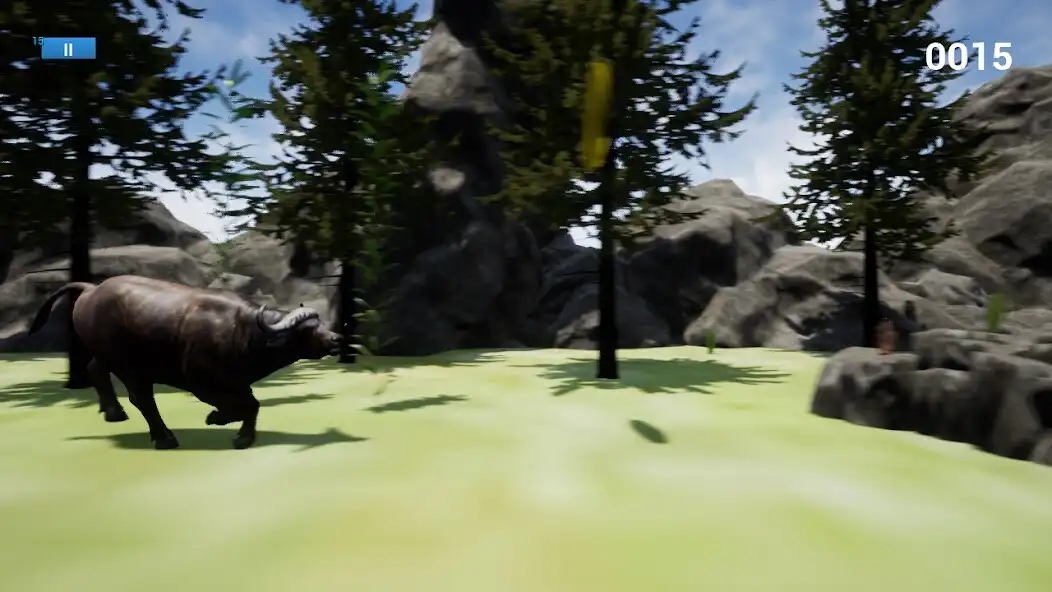 Play African Buffalo Simulator as an online game African Buffalo Simulator with UptoPlay