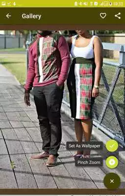 Play African Couple Fashion Style