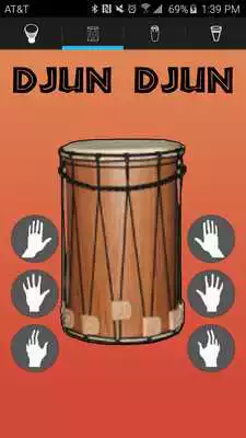 Play African Drum Simulator