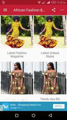 Play African Fashion  Styles 2019