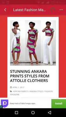Play African Fashion  Styles 2019