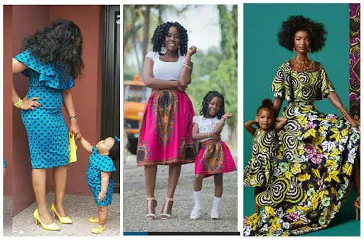 Play African Mommy and Baby Outfits as an online game African Mommy and Baby Outfits with UptoPlay