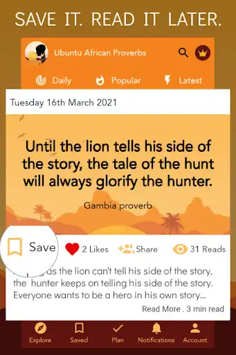 Play African Proverbs-Wisdom Quotes as an online game online African Proverbs-Wisdom Quotes with UptoPlay bzn.ubuntu.african.proverbs Play African Proverbs-Wisdom Quotes as an online game African Proverbs-Wisdom Quotes with UptoPlay