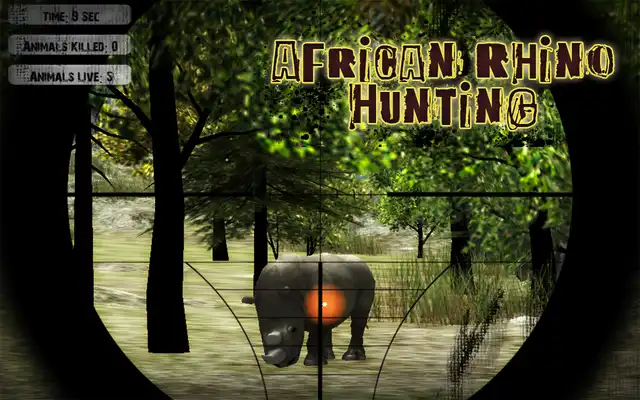 Play African Rhino Hunting