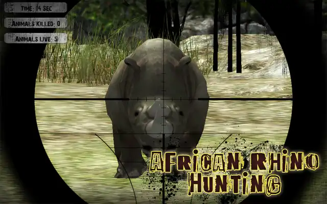 Play African Rhino Hunting