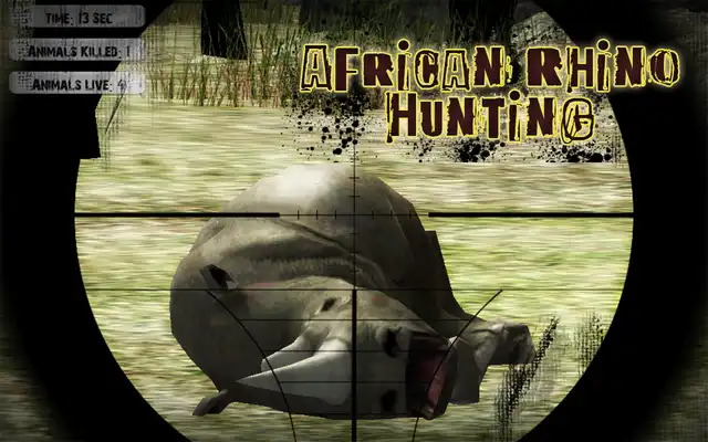 Play African Rhino Hunting