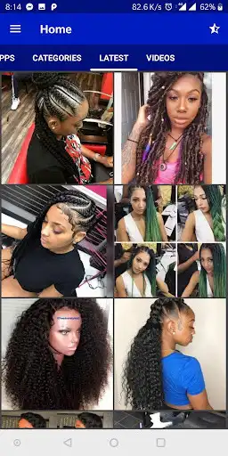 Play African Woman Hairstyle as an online game African Woman Hairstyle with UptoPlay