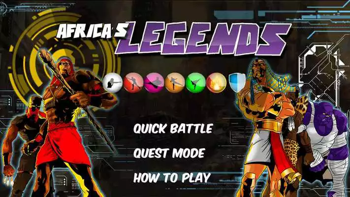 Play Africas Legends - The Game