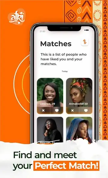 Play Afri-Chat,Date  Meet Africans as an online game Afri-Chat,Date  Meet Africans with UptoPlay