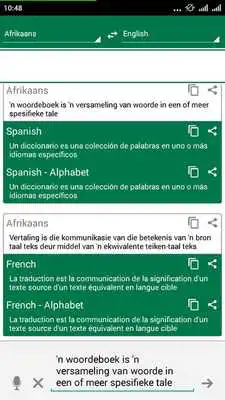 Play Afrikaans Dictionary Translate