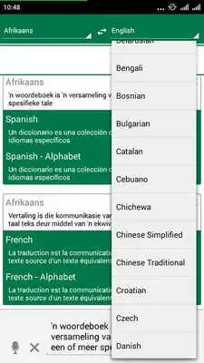 Play Afrikaans Dictionary Translate