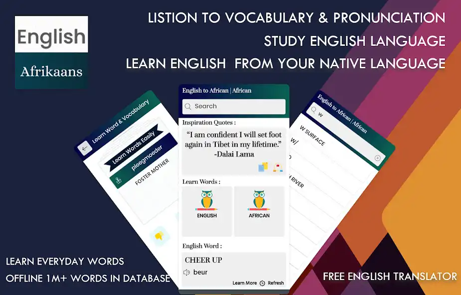 Play Afrikaans English Translator - Free Dictionary  and enjoy Afrikaans English Translator - Free Dictionary with UptoPlay