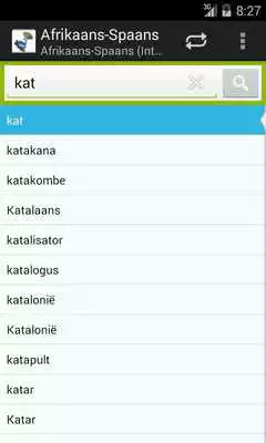 Play Afrikaans-Spanish Dictionary