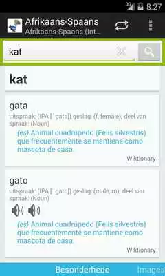Play Afrikaans-Spanish Dictionary