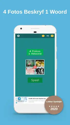 Play Afrikaans Word Games - 4 Fotos 1 Woord  and enjoy Afrikaans Word Games - 4 Fotos 1 Woord with UptoPlay