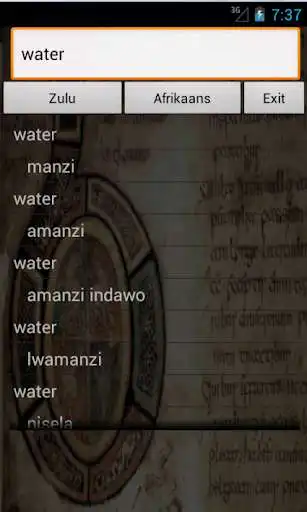 Play APK Afrikaans Zulu Dictionary  and enjoy Afrikaans Zulu Dictionary with UptoPlay afr.zulu.dictionary